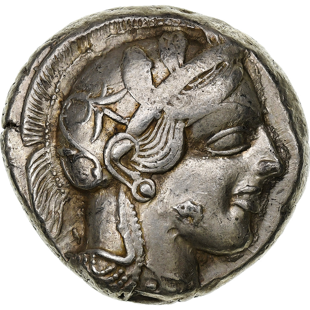 Attica, Tetradrachm, ca. 454-404 BC, Athens, Silver, EF(40-45), SNG-Cop:31