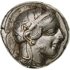 Attica, Tetradrachm, ca. 454-404 BC, Athens, Silver, EF(40-45), SNG-Cop:31