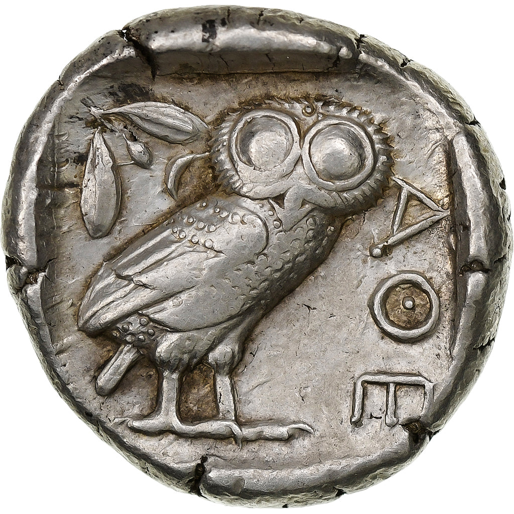 Attica, Tetradrachm, ca. 454-404 BC, Athens, Silver, EF(40-45), SNG-Cop:31