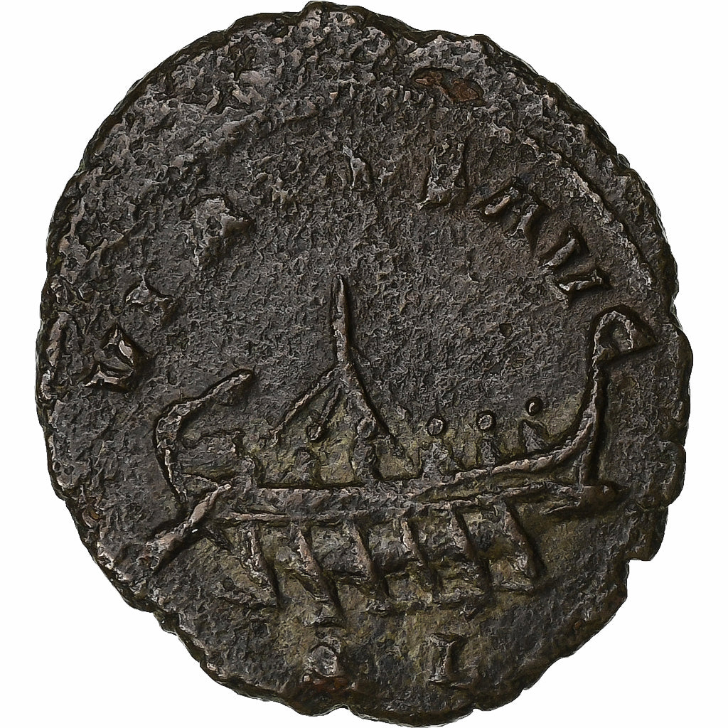 Allectus, Quinarius, 293-296, London, Biglione, MB+, RIC:55