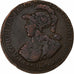 Francia, 6 blancs de Montagny, 1791, Birmingham, Bronzo, MB+