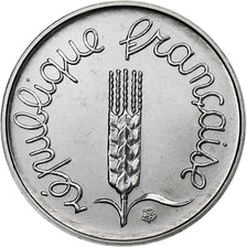 France, 1 Centime, Épi, 1981, Paris, série FDC, Stainless Steel, MS(65-70)