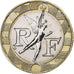 Francja, 10 Francs, Génie, 2000, MDP, Bimetaliczny, MS(65-70), Gadoury:827