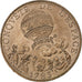 France, 10 Francs, Conquête de l'espace, 1983, MDP, Tranche B, Copper-nickel
