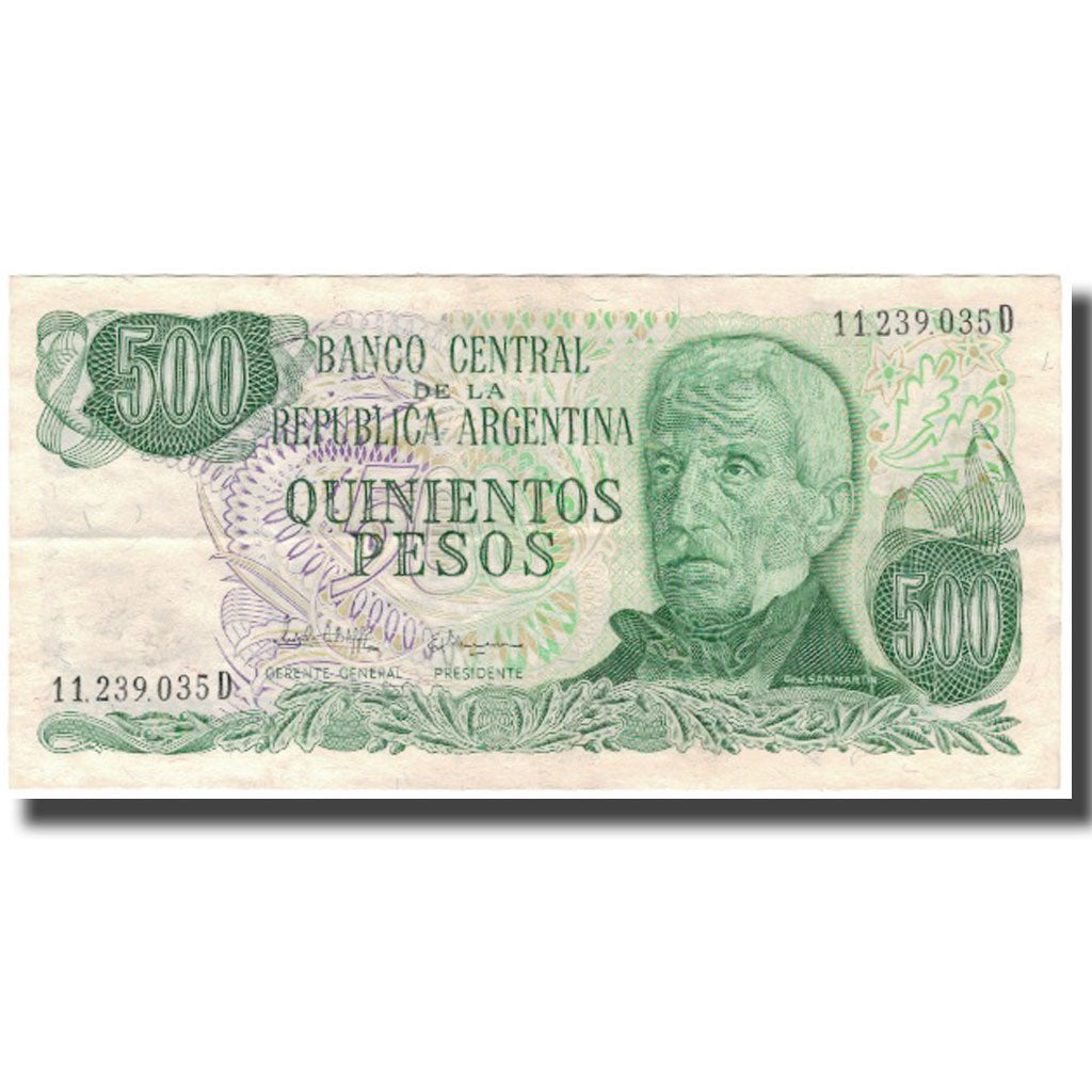 Banconote, Argentina, 500 Pesos, KM:303c, BB