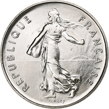 France, 5 Francs, Semeuse, 1981, MDP, série FDC, Copper-nickel, MS(64)