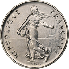 France, 5 Francs, Semeuse, 1982, MDP, série FDC, Copper-nickel, MS(64)