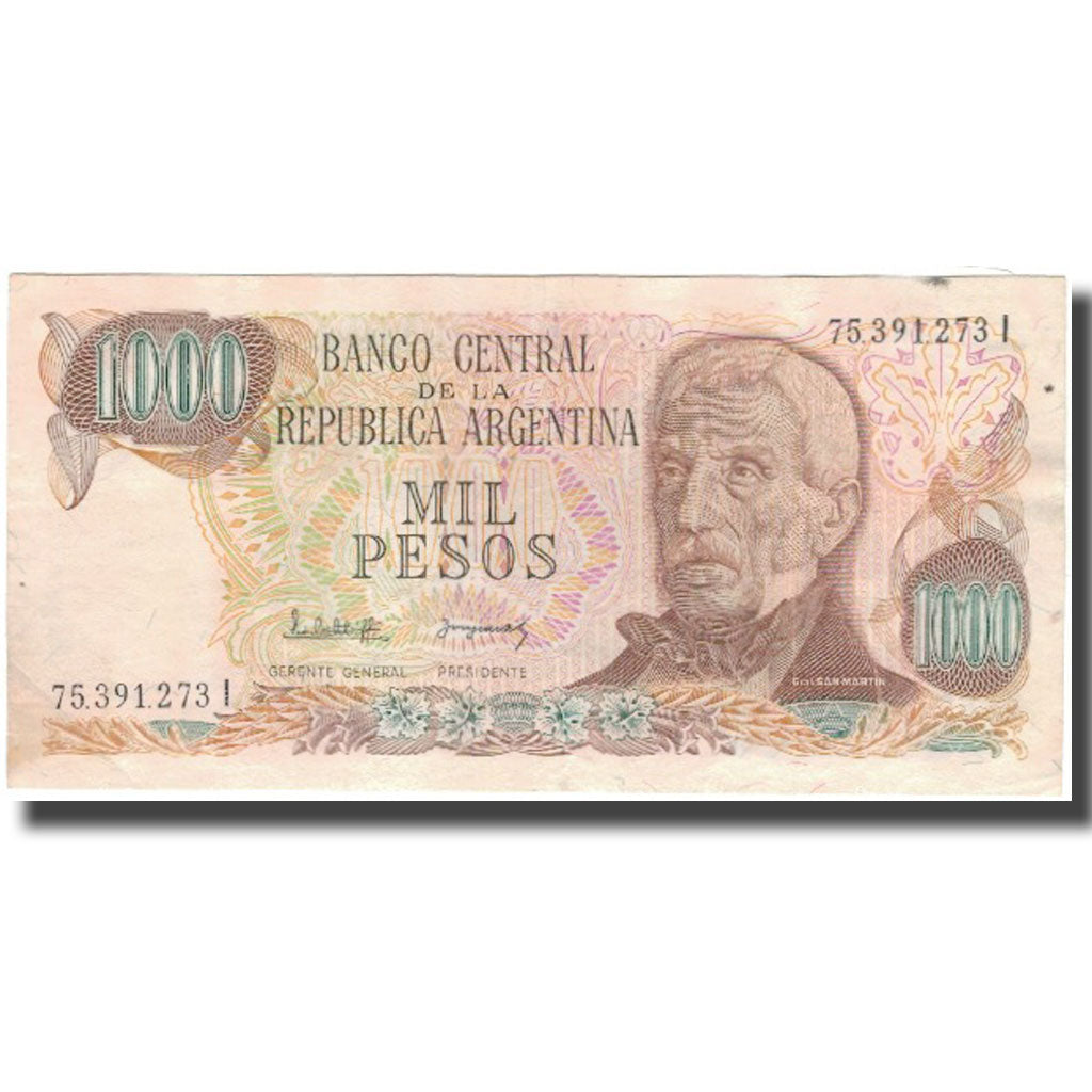 Banconote, Argentina, 1000 Pesos, KM:304d, BB