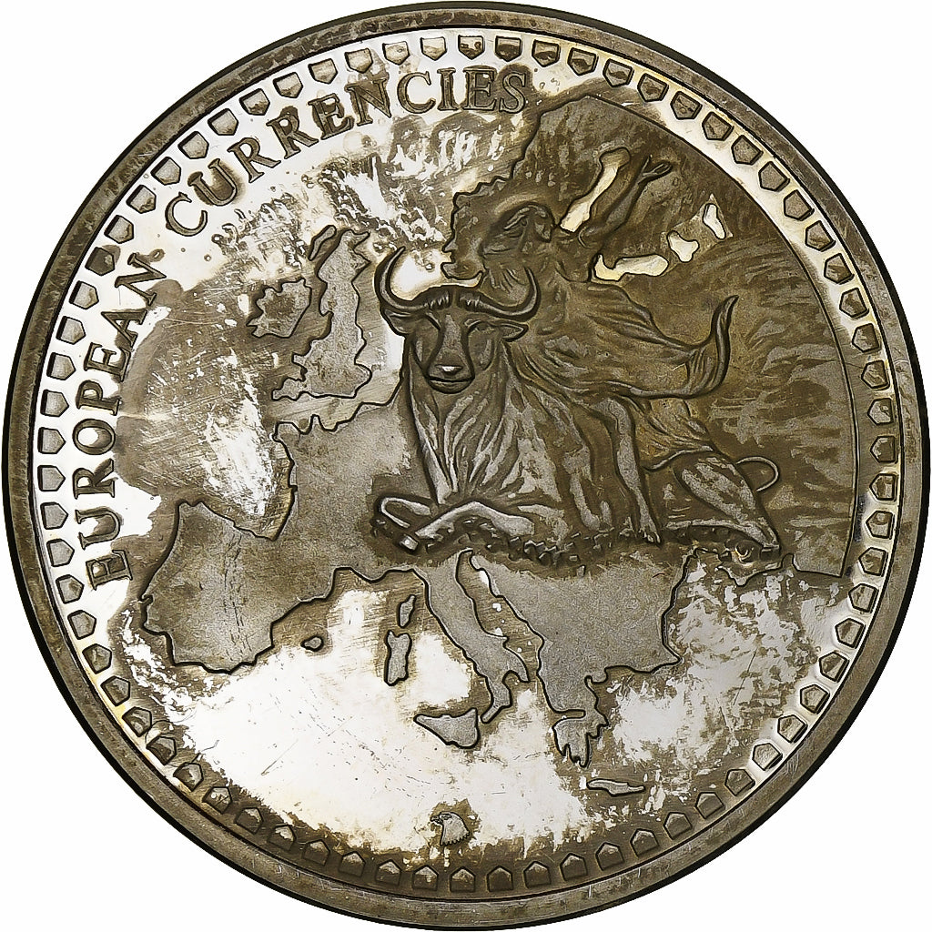 France, Token, European Currencies, n.d., Copper Plated Silver, AU(55-58)