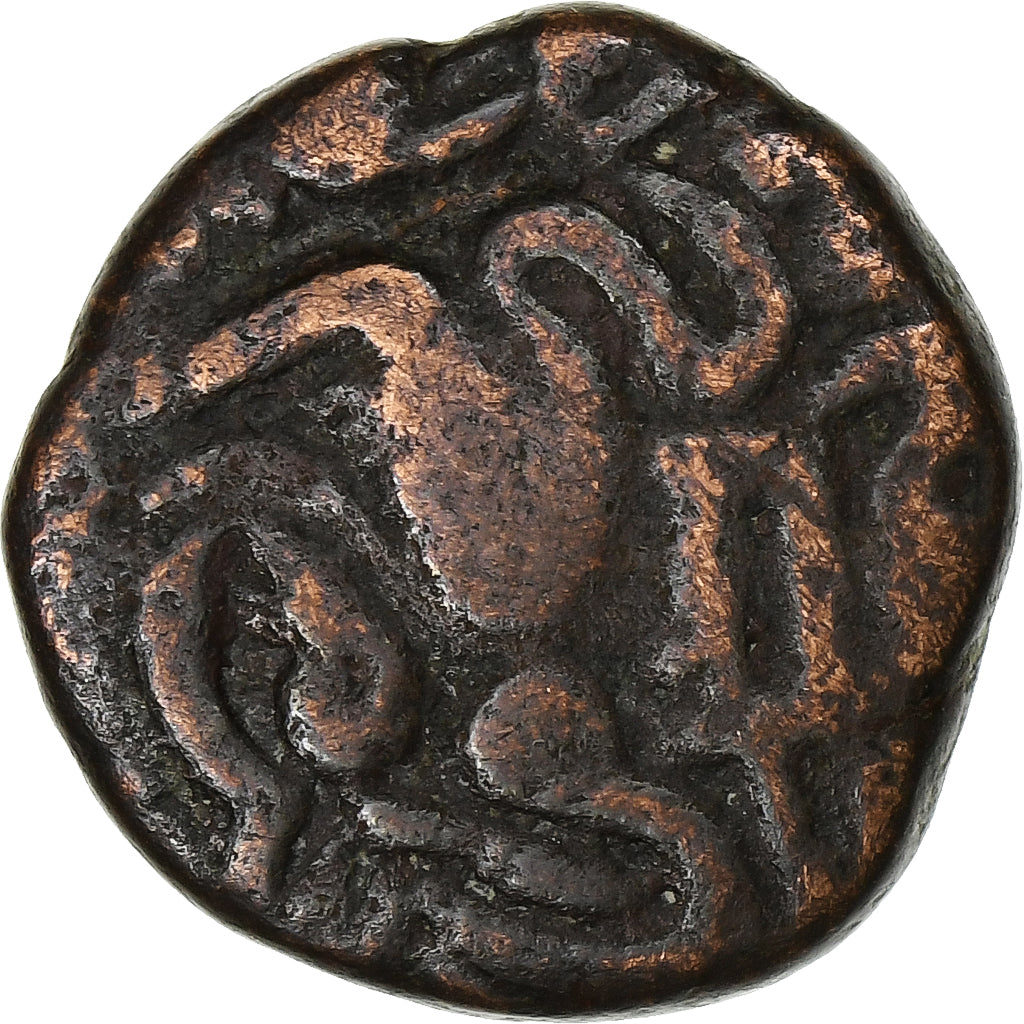 Ceylon, Chola Empire, Raja Raja Chola, Æ Unit, ca. 985-1014, Bronze, VF(30-35)