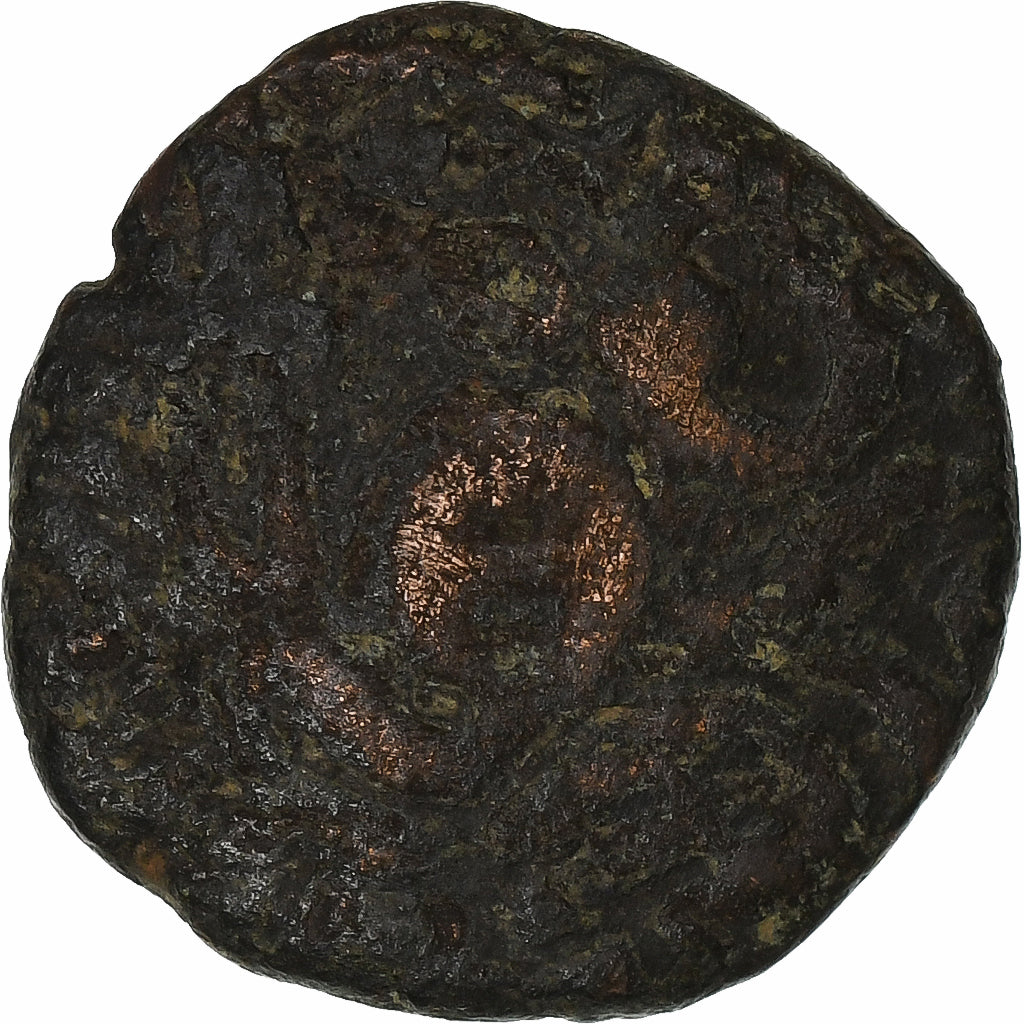 Ceylon, Chola Empire, Raja Raja Chola, Æ Unit, ca. 985-1014, Bronzo, MB+