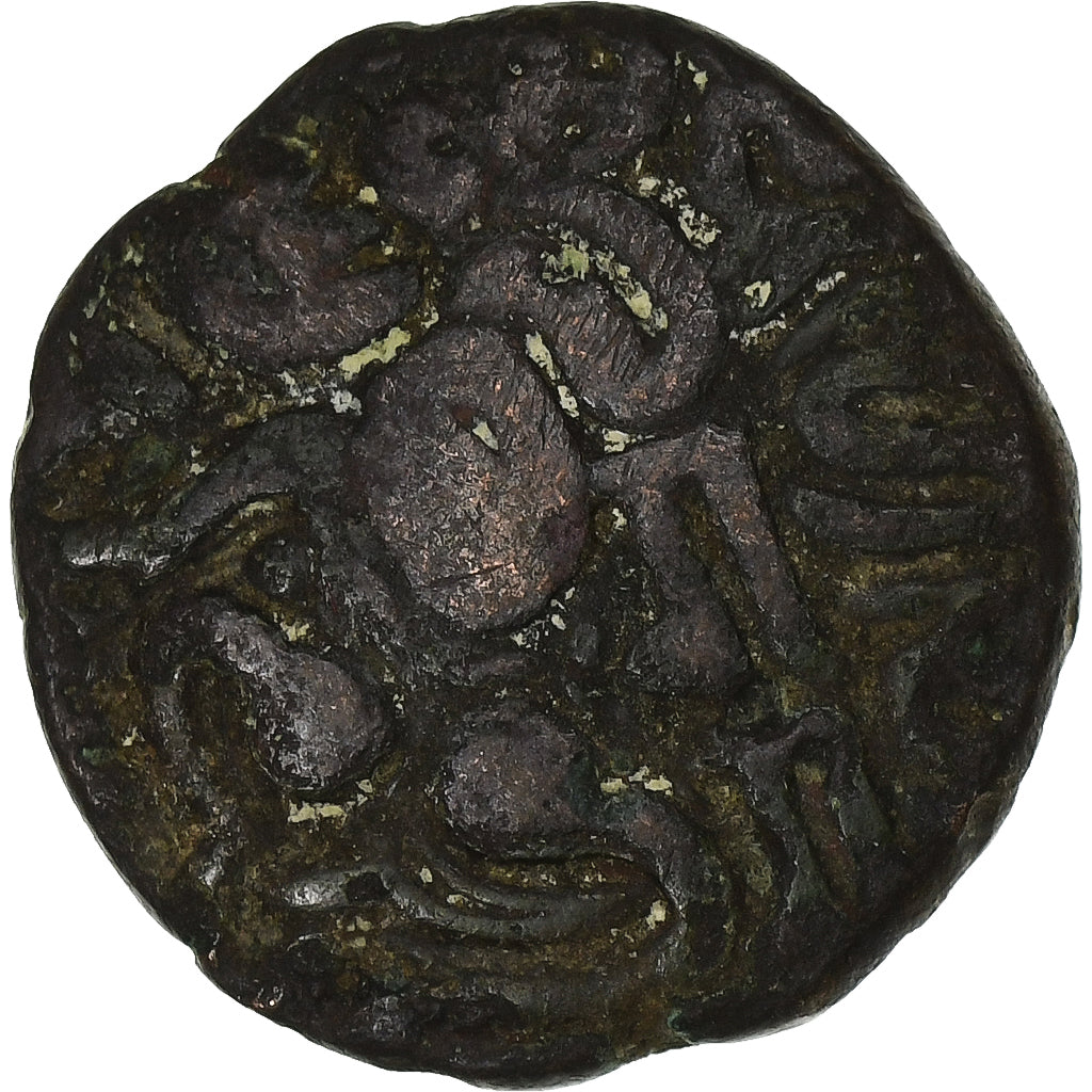 Ceylon, Chola Empire, Raja Raja Chola, Æ Unit, ca. 985-1014, Bronze, EF(40-45)