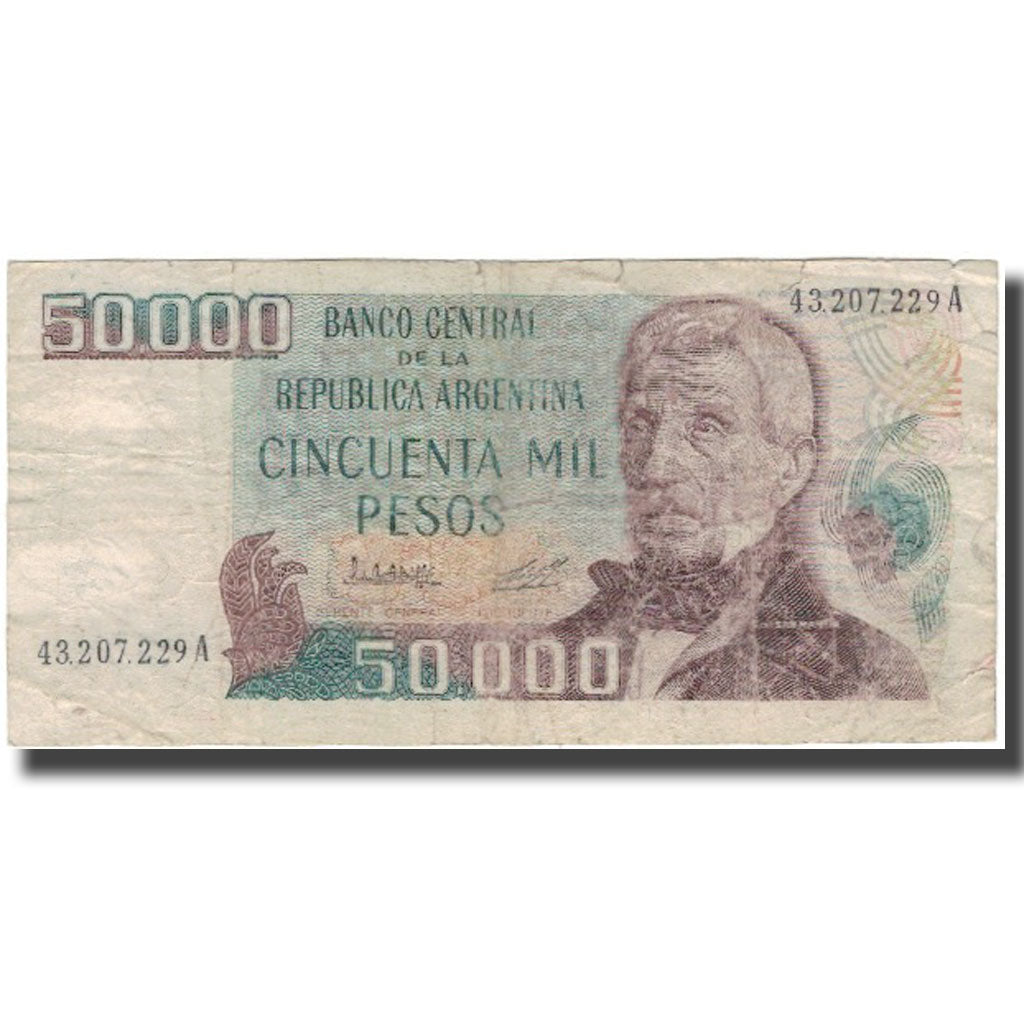 Billete, 50,000 Pesos, Argentina, KM:307, MC+