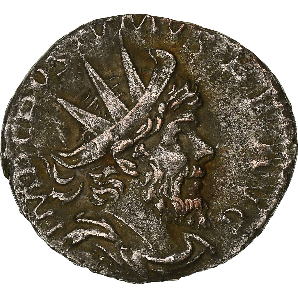 Postumus, Antoninianus, 264-266, Trier, Billon, EF(40-45), RIC:75