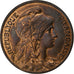 France, 10 Centimes, Dupuis, 1911, Paris, Bronze, AU(55-58), Gadoury:277