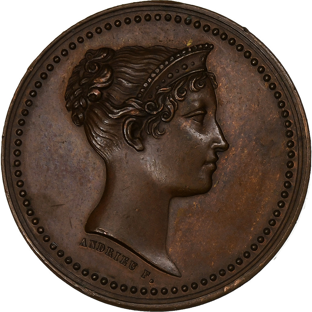 Francja, medal, L'Impratrice Marie Louise à la Monnaie de Paris, 1813