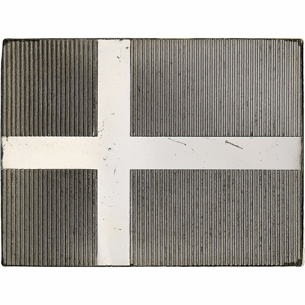 France, Medal, United Nations Flags, Danmark, Silver, AU(55-58)