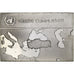 France, Medal, United Nations Flags, Turkey, Silver, AU(55-58)