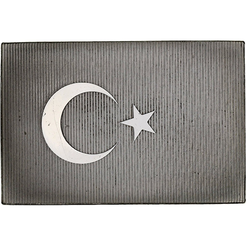 France, Medal, United Nations Flags, Turkey, Silver, AU(55-58)