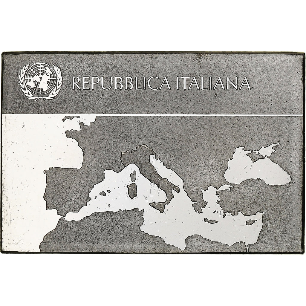 Frankreich, Medaille, United Nations Flags, Italia, Silber, VZ