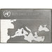 Frankreich, Medaille, United Nations Flags, Italia, Silber, VZ