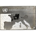 France, Medal, United Nations Flags, Austria, Silver, AU(55-58)