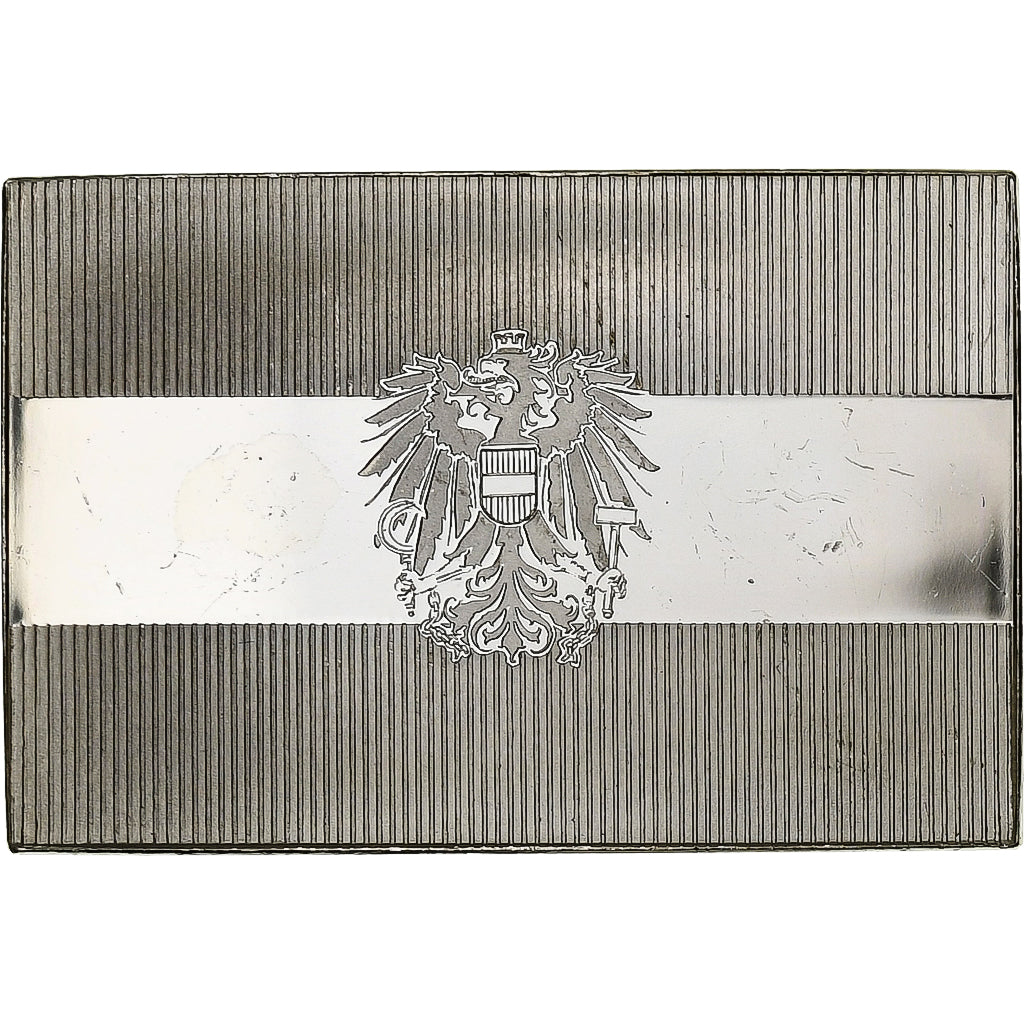 France, Medal, United Nations Flags, Austria, Silver, AU(55-58)