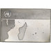 France, Medal, United Nations Flags, Mauritius, Silver, AU(55-58)