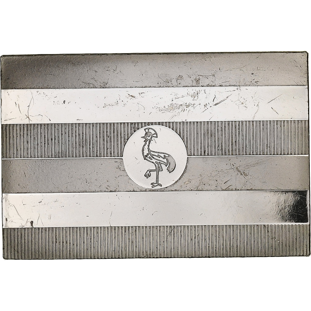 France, Medal, United Nations Flags, Uganda, Silver, AU(55-58)