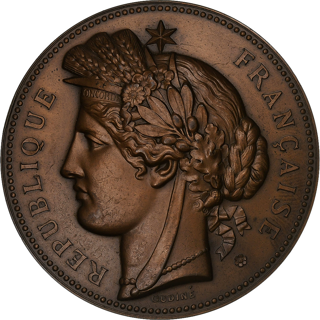 France, Médaille, Roger QUILLIOT, Ministre & Michel CHARASSE, Sénateur, n.d.