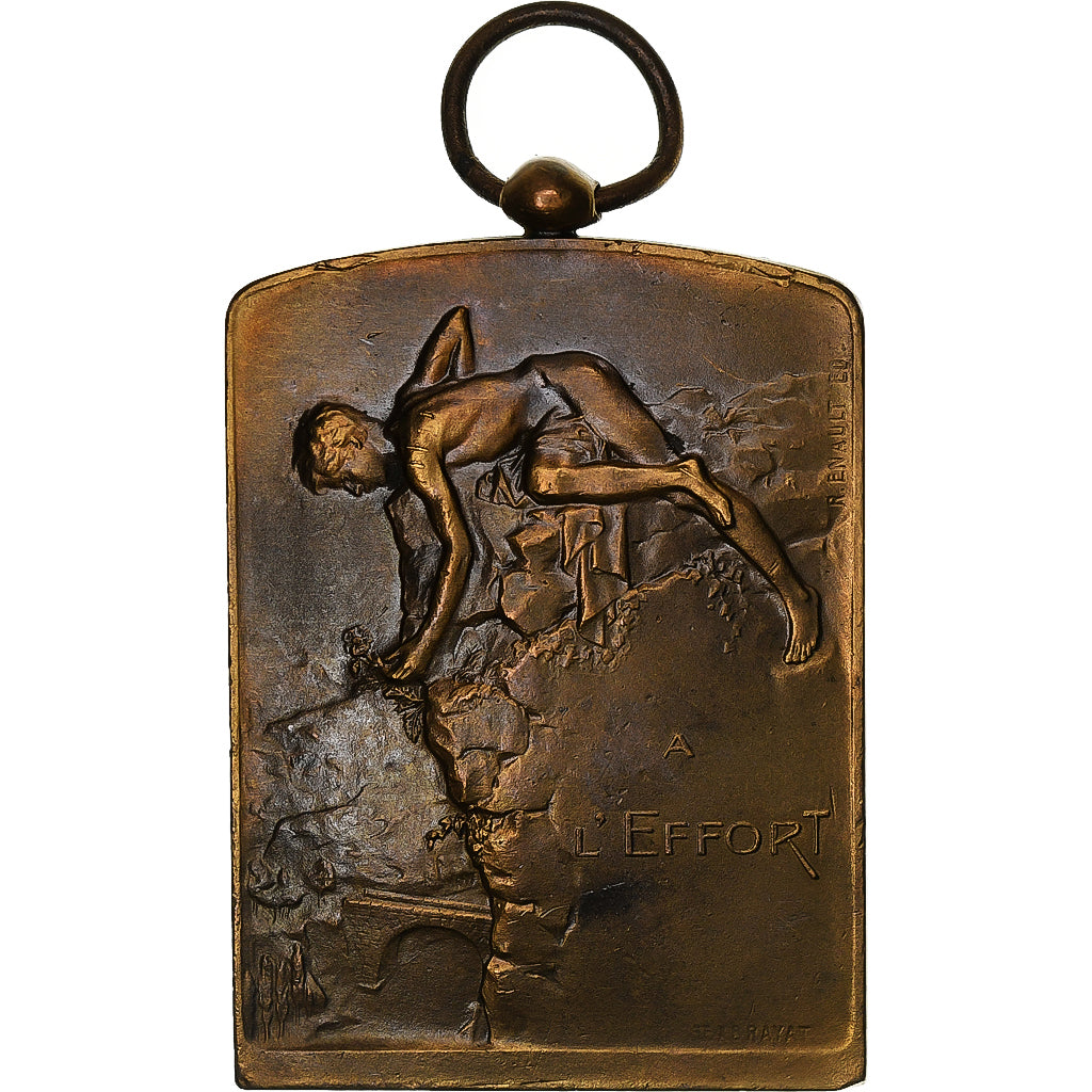 Francia, medalla, Union Régionale des Patronages du Sud-Ouest, 1910, Bronce