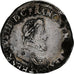 França, Henri IV, 1/2 Franc, 160[?], Aix-en-Provence, Prata, VF(30-35)