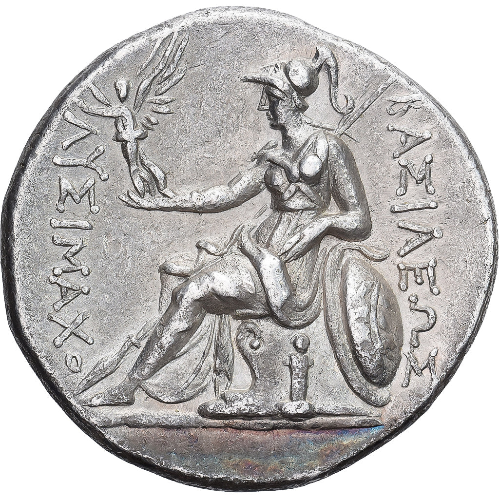 Trácia, Lysimachos, Tetradrachm, ca. 297-281 BC, Uncertain mint, Prata
