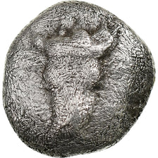 Euboia, Obol, ca. 500-465 BC, Eretria, Silver, VF(20-25), SNG-Cop:473