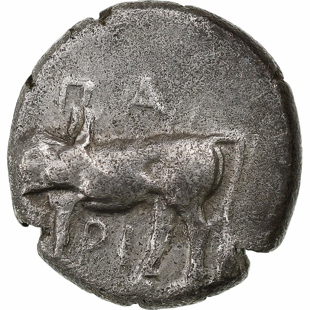 Mysia, Hemidrachm, 4th century BC, Parion, Silver, AU(50-53), SNG-France:1356-7