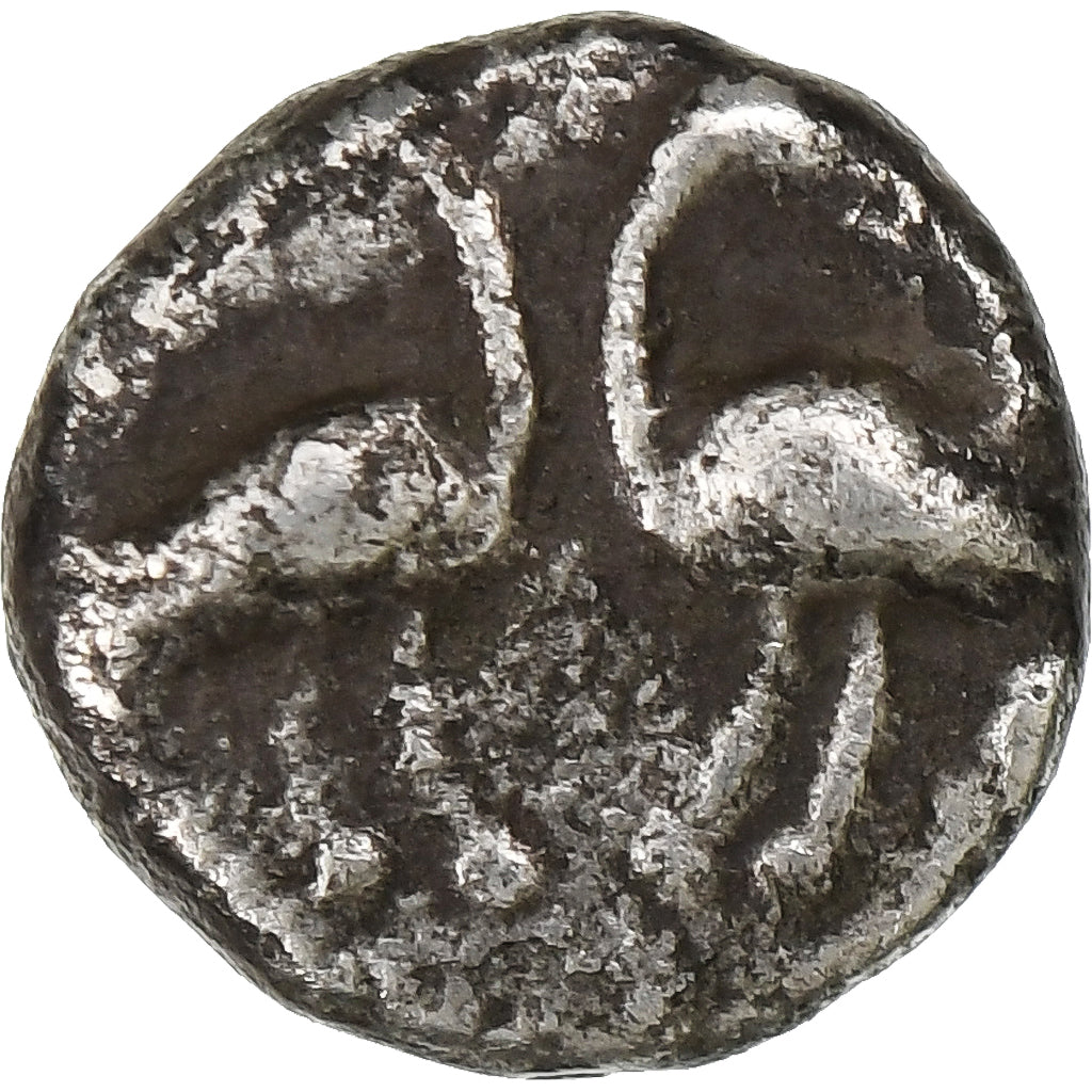 Macedonië, Hemiobol, ca. 480-470 BC, Eion, Zilver, FR+, HGC:3-522