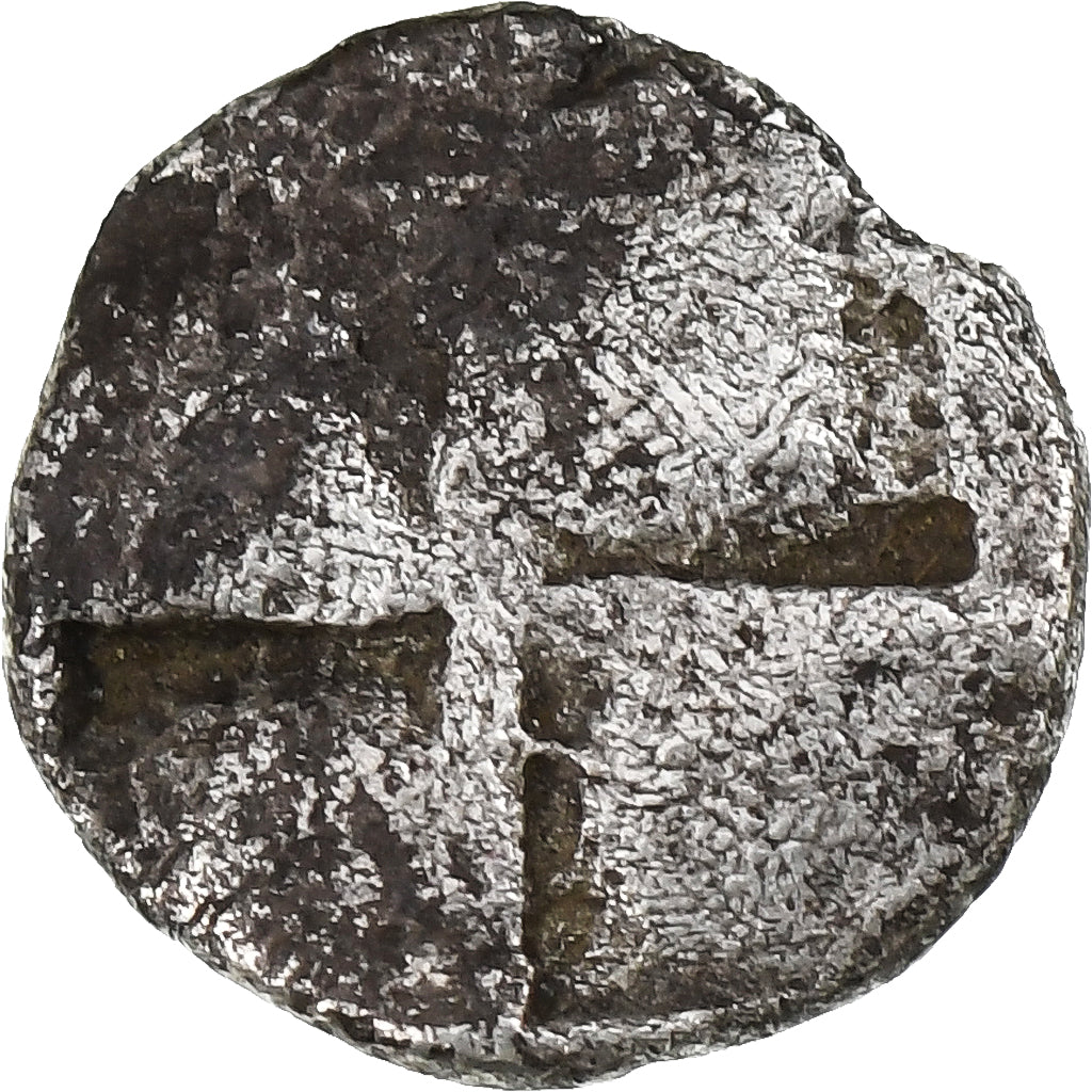 Macedonia, Hemiobol, ca. 480-470 BC, Eion, Silver, VF(30-35), HGC:3-522var