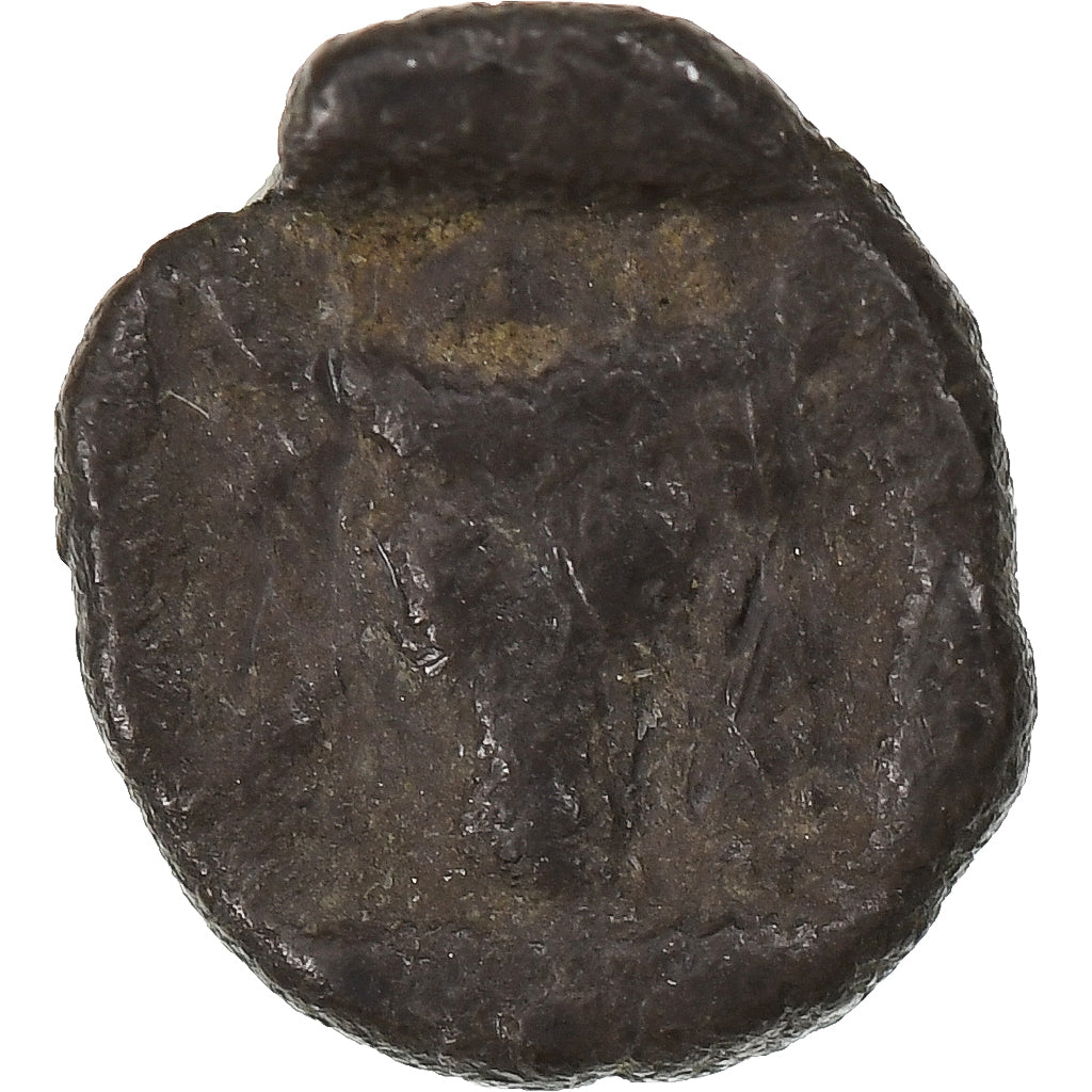 Troas, Obol, Late 5th-early 4th century BC, Lamponeia, Plata, BC+, SNG-Cop:444