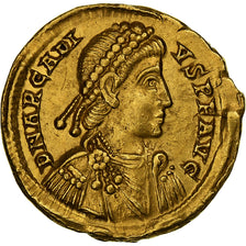 Arcadius, Solidus, 395-402, Mediolanum, Or, TTB+, RIC:X-1205