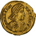 Arcadius, Solidus, 395-402, Mediolanum, Gold, AU(50-53), RIC:X-1205