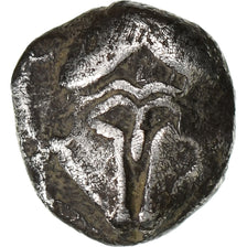 Thrace, Obol, ca. 500-480 BC, Mesembria, Silver, EF(40-45), HGC:3-1562
