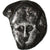 Tracja, Hemiobol, ca. 500-480 BC, Mesembria, Srebro, VF(30-35), HGC:3-1562var