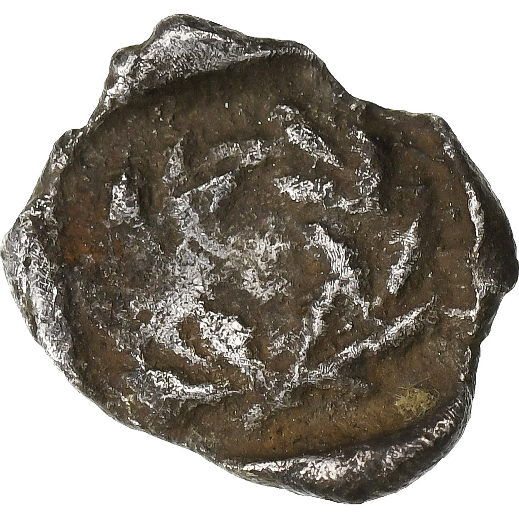 Aeolis, Hemiobol, ca. 450-400 BC, Elaia, Silver, EF(40-45), SNG-Cop:164