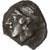 Eólia, Hemiobol, ca. 450-400 BC, Elaia, Prata, EF(40-45), SNG-Cop:164