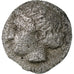Ionia, Hemiobol, ca. 360-340 BC, Phokaia, Silver, EF(40-45)