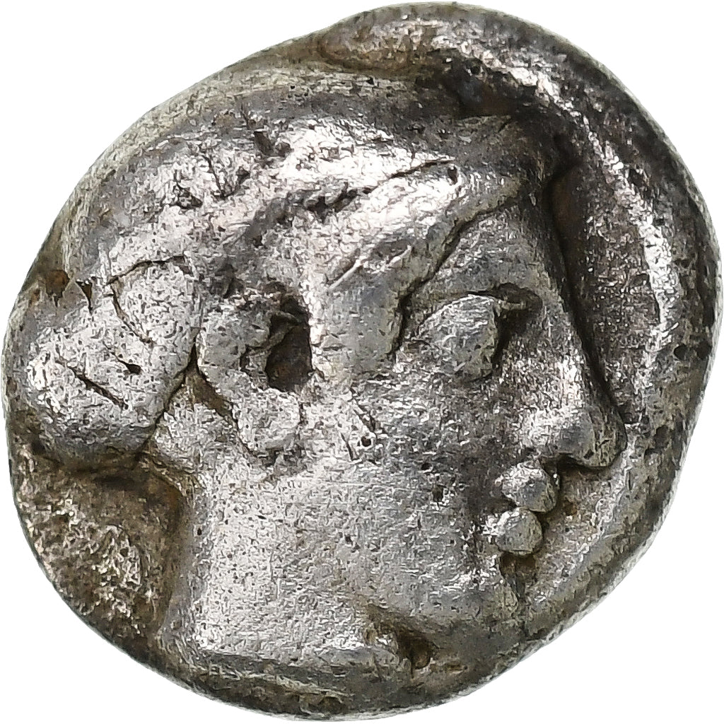 Troas, Obol, ca. 360-340 BC, Antandros, Silver, EF(40-45), SNG-Cop:214