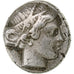 Trôade, Drachm, ca. 410-390 BC, Antandros, Prata, EF(40-45)