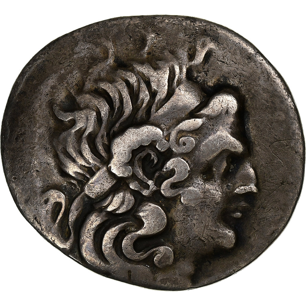 Thrace, Lysimachos, Tetradrachm, ca. 80-75 BC, Byzantium, Plata, BC+, HGC:3-1404