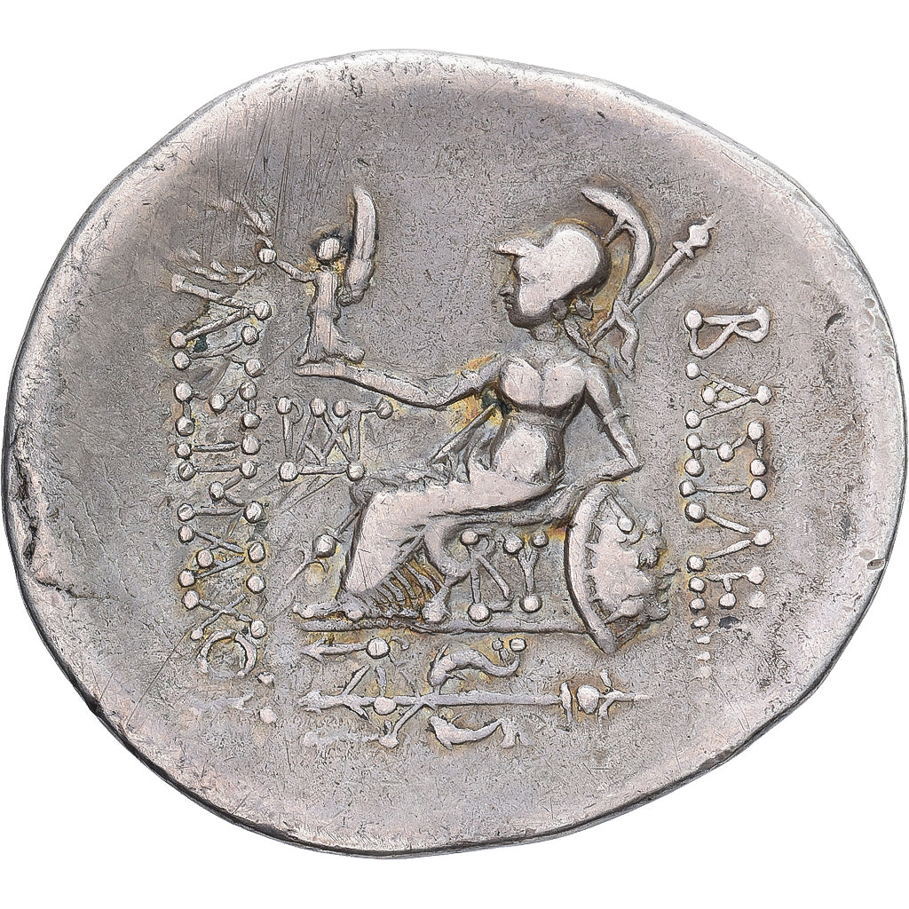 Thrace, Lysimachos, Tetradrachm, ca. 80-75 BC, Byzantium, Silver, VF(30-35)