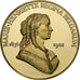 Bélgica, medalha, Marie-Henriette, Reine de Belgique, n.d., Dourado, Flan
